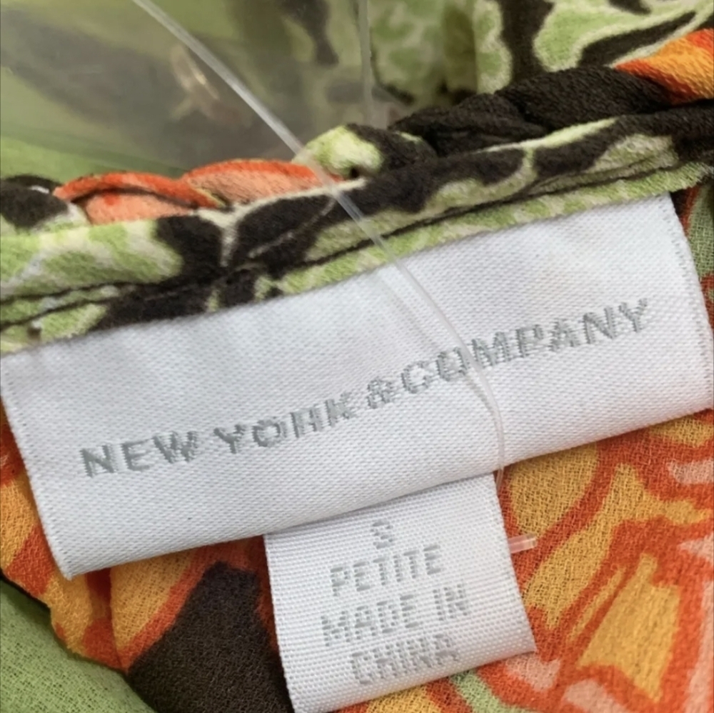 NWT New York & Company Women's Multi Dress Size S MSRP $79.95 - Picture 2 of 6